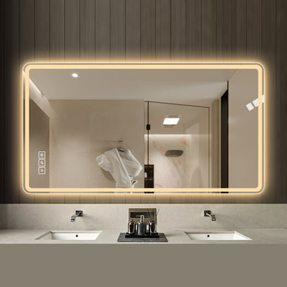 Versatile Suspension Mirror with 3-Color Dimming & Defogging Function LY-17