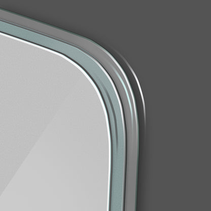 Frameless R50 Rounded Corner Bathroom Mirror LY-12